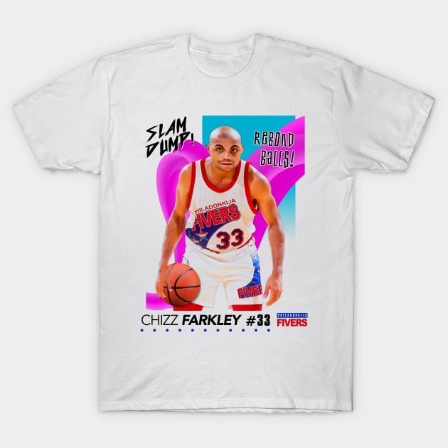 Dump Sports Basketball - Chizz Farkley T-Shirt by Defunctland